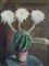 Edouard Frusgheur, Cactus, 1952, Oil on Wood, Framed 1