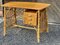 Vintage Schreibtisch und Stuhl aus Bambus, 1960er, 2er Set 2