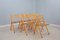 Vienna Straw Folding Chairs from Cidue, 1980s, Set of 6 1