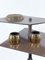 Mid-Century Tripod Ashtray in Brass and Formica, Italy, 1950s 7
