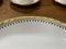 Servicio de mesa de porcelana de Limoges blanca y dorada. Juego de 72, Imagen 14
