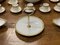 Servicio de mesa de porcelana de Limoges blanca y dorada. Juego de 72, Imagen 4