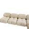 Divano modulare Camaleonda in tessuto bouclé bianco di Mario Bellini per B&b Italia, 1972, set di 9, Immagine 2