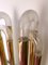 Lámparas de pie italianas de cadena de latón de cristal de Murano atribuidas a Aldo Nason para Mazzega, años 70. Juego de 2, Imagen 15