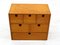 Schubladen-Organizer aus Holz für den Schreibtisch, 1970er 2