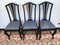 Art Nouveau Chairs, 1920s, Set of 3 2