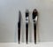 VintageStainless Cutlery Set by Arne Jacobsen for Georg Jensen, Set of 66 4