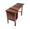 Danish Free Standing Extendable Rosewood Desk 4