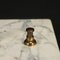 Lampada da terra in marmo e ottone, Italia, anni '60, Immagine 11