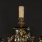 Vintage Wandlampen mit goldener Metallstruktur 4