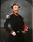 Unknown, Painting on Canvas of a French Officer, Napoleon III, Oil on Canvas, Framed, Image 6