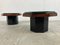 Tables Basses Vintage en Loupe de Bois par Jean Claude Mahey, 1980s, Set de 2 2