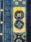 Vintage Chinese Pao-Tao Rug in Blue with Geometric Design, 1920s 5