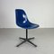 Sedia da ufficio PSC girevole color blu marino di Eames per Herman Miller, anni '60, Immagine 1