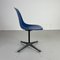 PSC Swivel Base Office Chair in Ultra Marine Blue by Eames for Herman Miller, 1960s 2