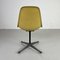 PSC Bürostuhl mit Drehgestell in Hellem Ocker von Eames für Herman Miller, 1960er 3