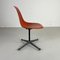 PSC Swivel Base Office Chair in Orange by Eames for Herman Miller, 1960s 2