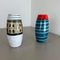 Pop Art Pottery Fat Lava Vases attributed to Scheurich, Germany, 1950s, Set of 2 14