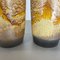 Pottery Fat Lava Desert Vases attributed to Scheurich, Germany, 1970s, Set of 2 9