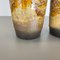 Pottery Fat Lava Desert Vases attributed to Scheurich, Germany, 1970s, Set of 2 8