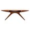 Danish Smile Teak Coffee Table by Johannes Andersen, 1960s, Image 1