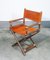 Bamboo and Leather Chair by Lyda Levi, 1960s, Image 1