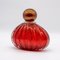 Vaso da profumo rosso in vetro di Murano, Italia, anni '10, Immagine 9