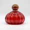 Italian Red Parfum Bottle Vase in Murano Glass, 2010s 6