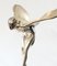 Silver Bronze Flying Lady Statue 6