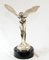 Silver Bronze Flying Lady Statue 8