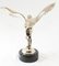 Silver Bronze Flying Lady Statue 12