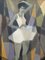 Cubist Dancer, 1950s, Oil on Canvas, Framed 2