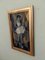 Kubistische Tänzerin, 1950er, Öl auf Leinwand, Gerahmt 8
