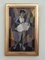 Cubist Dancer, 1950s, Oil on Canvas, Framed 10