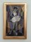 Kubistische Tänzerin, 1950er, Öl auf Leinwand, Gerahmt 10