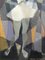 Cubist Dancer, 1950s, Oil on Canvas, Framed, Image 3