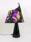 Lámpara de mesa Missoni italiana de Massimo Valloto, años 80, Imagen 9
