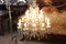Grand Lustre en Cristal avec 18 Ampoules, 1930s 2