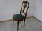 Louis XVI Style Chair in Oak and Velvet 8