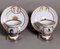 Napoleon III Style Limoges Porcelain Cups with Plate, 1880, Set of 4, Image 2
