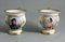 Tazas de porcelana de Limoges estilo Napoleón III con plato, 1880. Juego de 4, Imagen 9