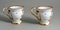 Napoleon III Style Limoges Porcelain Cups with Plate, 1880, Set of 4 7