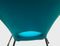 Turquoise & Green Lounge Chairs, 1960s, Set of 2, Image 2