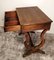 French Biedermeir Style Wooden Desk with Drawer, 1870 15