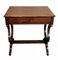 French Biedermeir Style Wooden Desk with Drawer, 1870 1