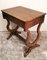 French Biedermeir Style Wooden Desk with Drawer, 1870, Image 4