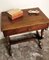 French Biedermeir Style Wooden Desk with Drawer, 1870, Image 18