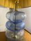 Lámpara de cristal de Murano con pie de latón, Imagen 2