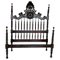 Antique Spanish Baroque Queen Bed, 1890, Image 1