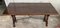 Vintage Spanish Fold Out Console Table with Iron Stretcher and Drawers, 1920 7